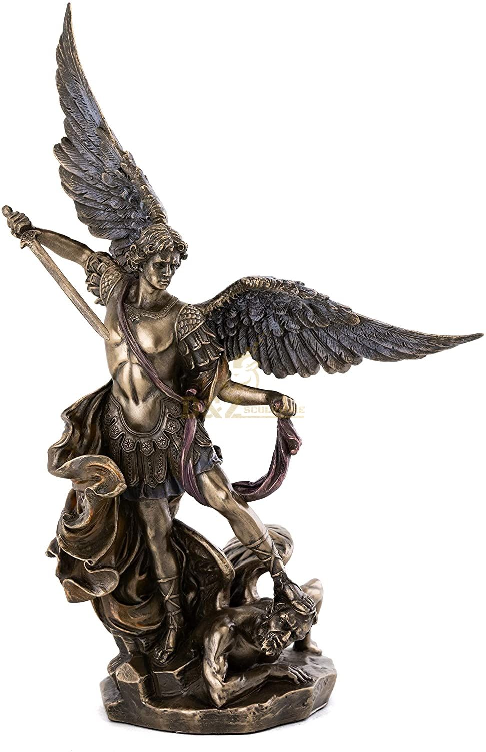 Wholesale custom high quality st michael the archangel statue
