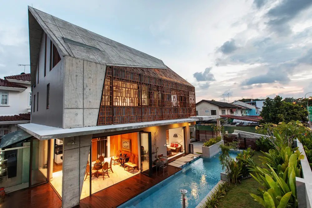 Siglap Plain House in Singapore earchitect