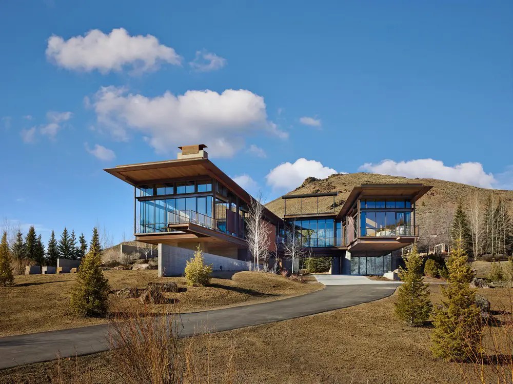 Bigwood Residence in Ketchum, Idaho earchitect