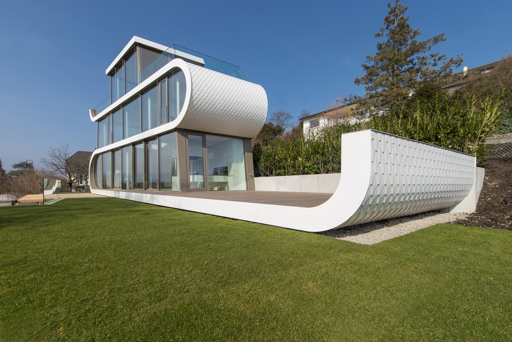 Flexhouse on Lake Zurich, Switzerland earchitect