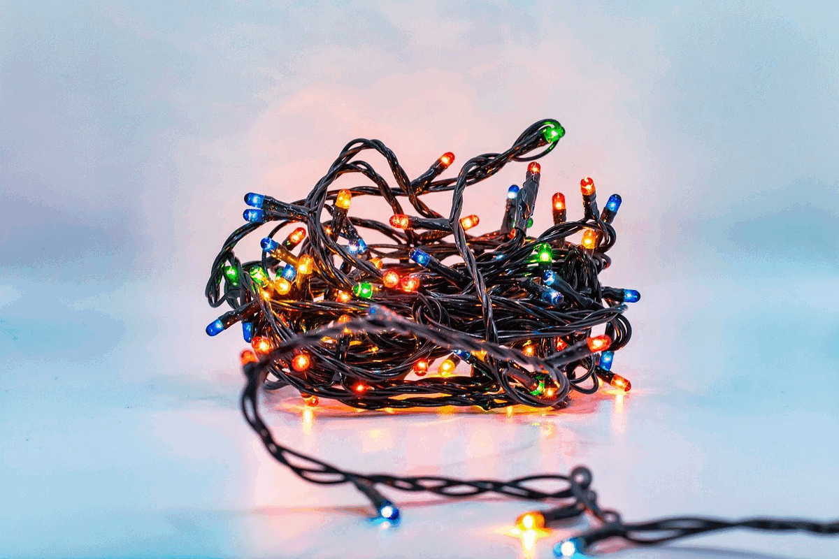 Hang Christmas lights around windows earchitect