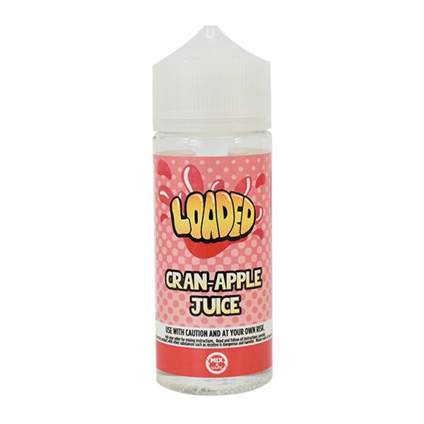 CRANAPPLE JUICE 100ML E LIQUID LOADED UK Vape Store ECig Clouds
