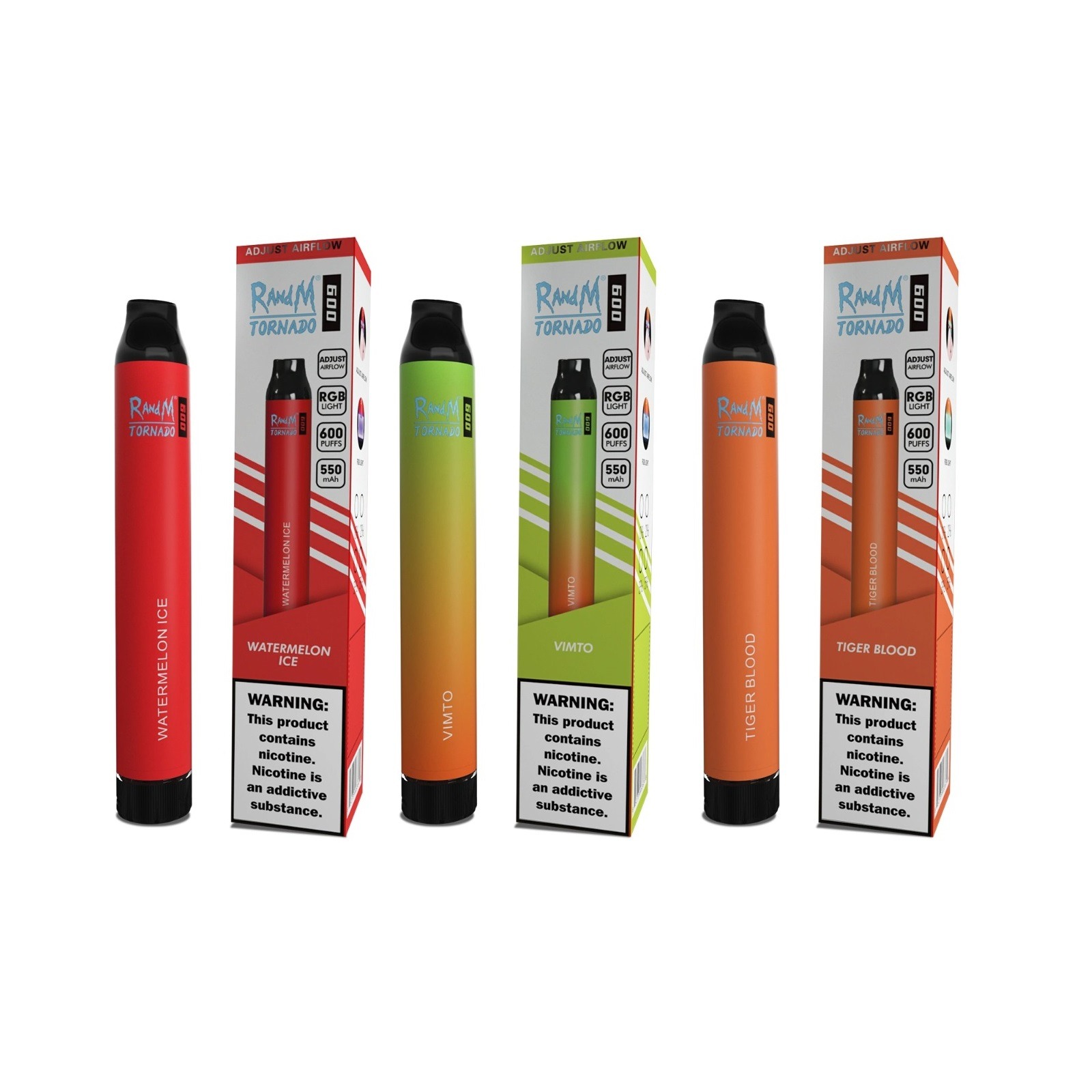 R AND M TORNADO 600 DISPOSABLE POD DEVICE 20MG UK Vape Store ECig