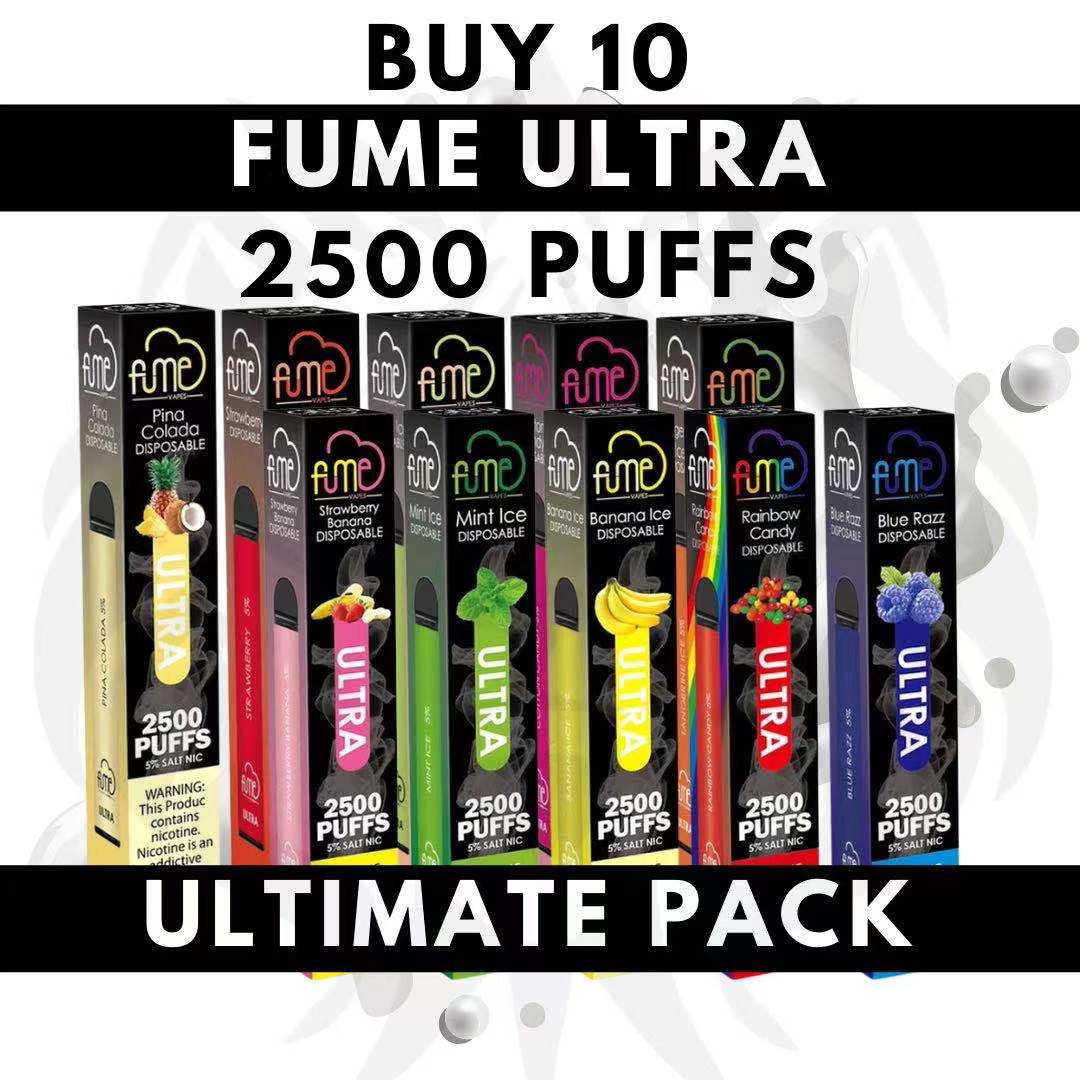 Fume ultra 2500puffs 22 flavor ecig vape