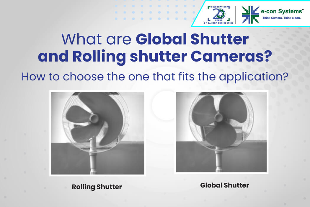 What are Global Shutter and Rolling shutter Cameras? How to choose the