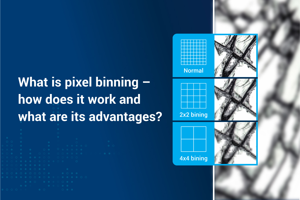 What is pixel binning how does it work and what are its advantages
