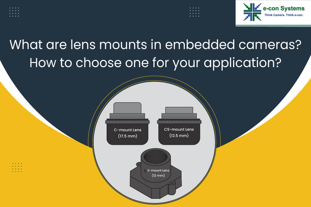 Cmount vs. CSmount Everything you should know about these lens types