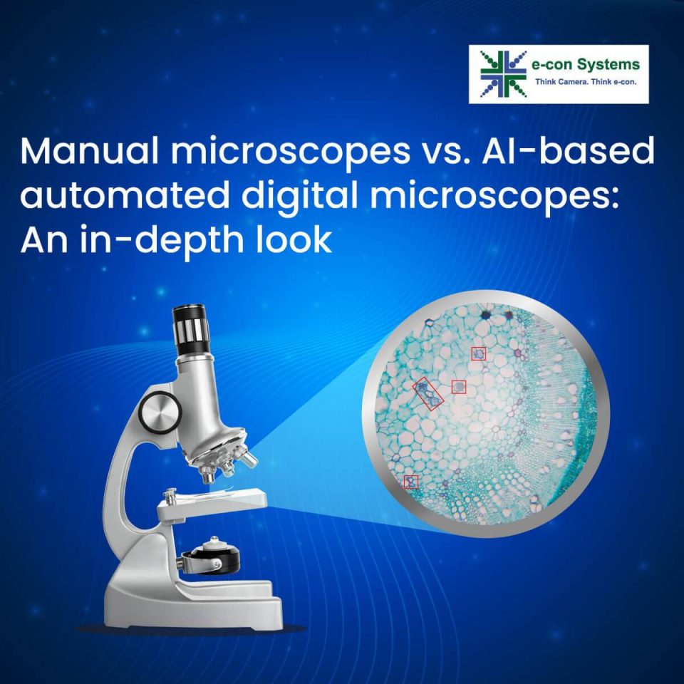 Manual microscopes vs. AIbased automated digital microscopes An indepth look econ Systems