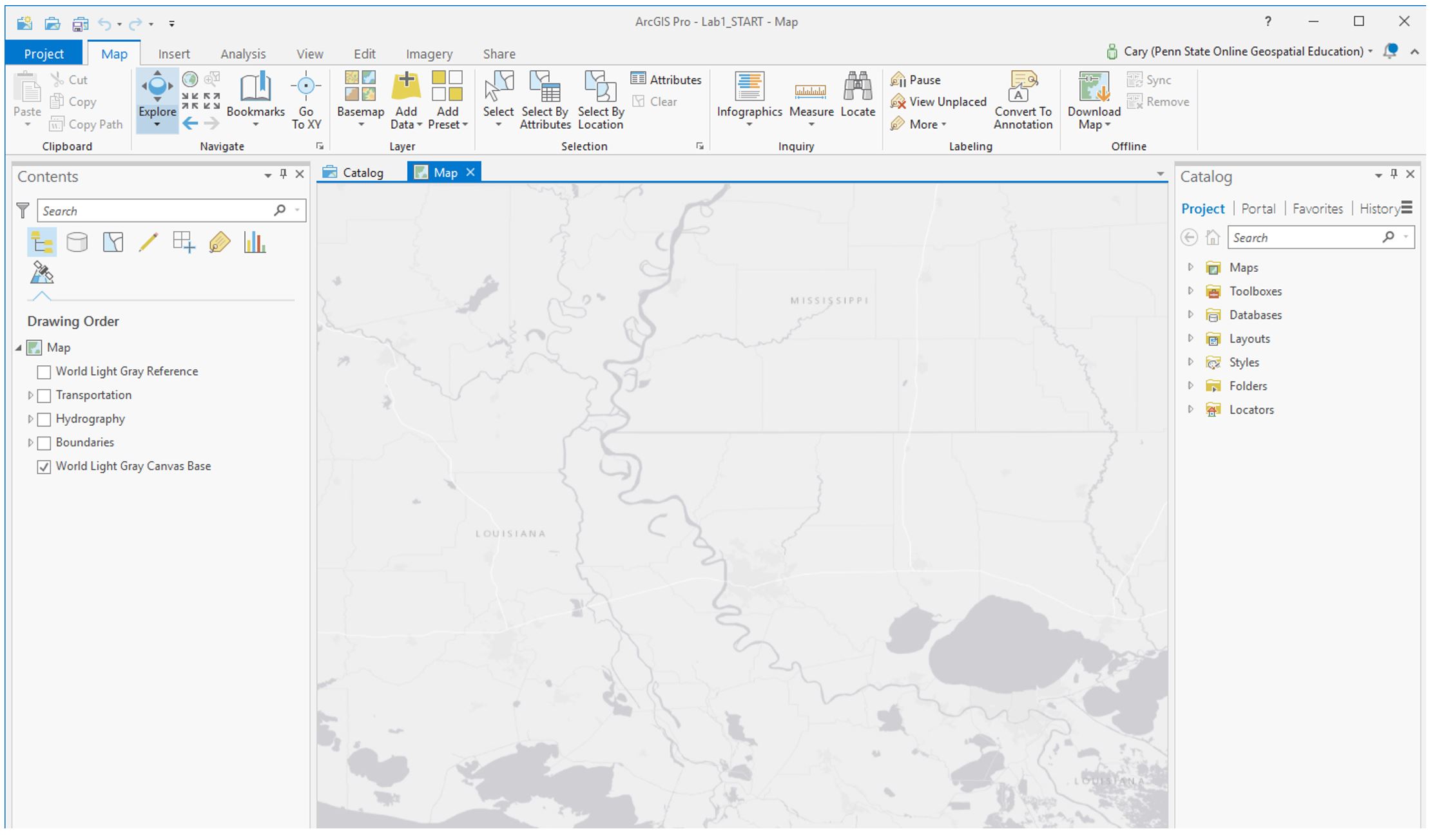 Lesson 1 Lab Visual Guide GEOG 486 Cartography and Visualization