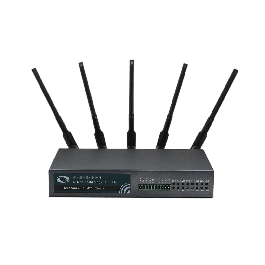 H700 Gigabit Dual SIM 4G LTE Router 4G Bonding Router