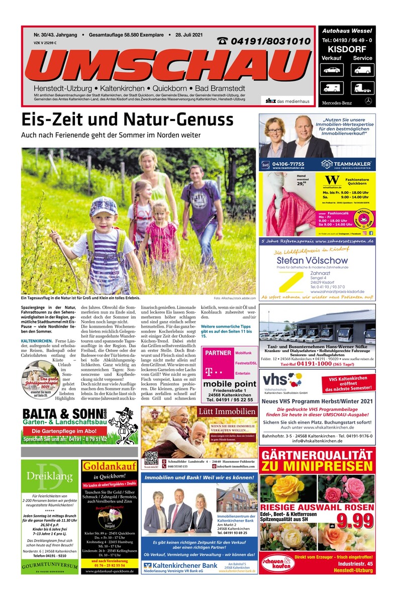 UMSCHAU Bad Bramstedt/Kaltenkirchen/Quickborn epaper » Lokale