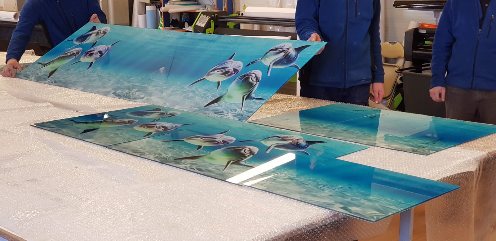 PLEXIGLAS Print UV Imprimare UV pe material rigid sau in rola