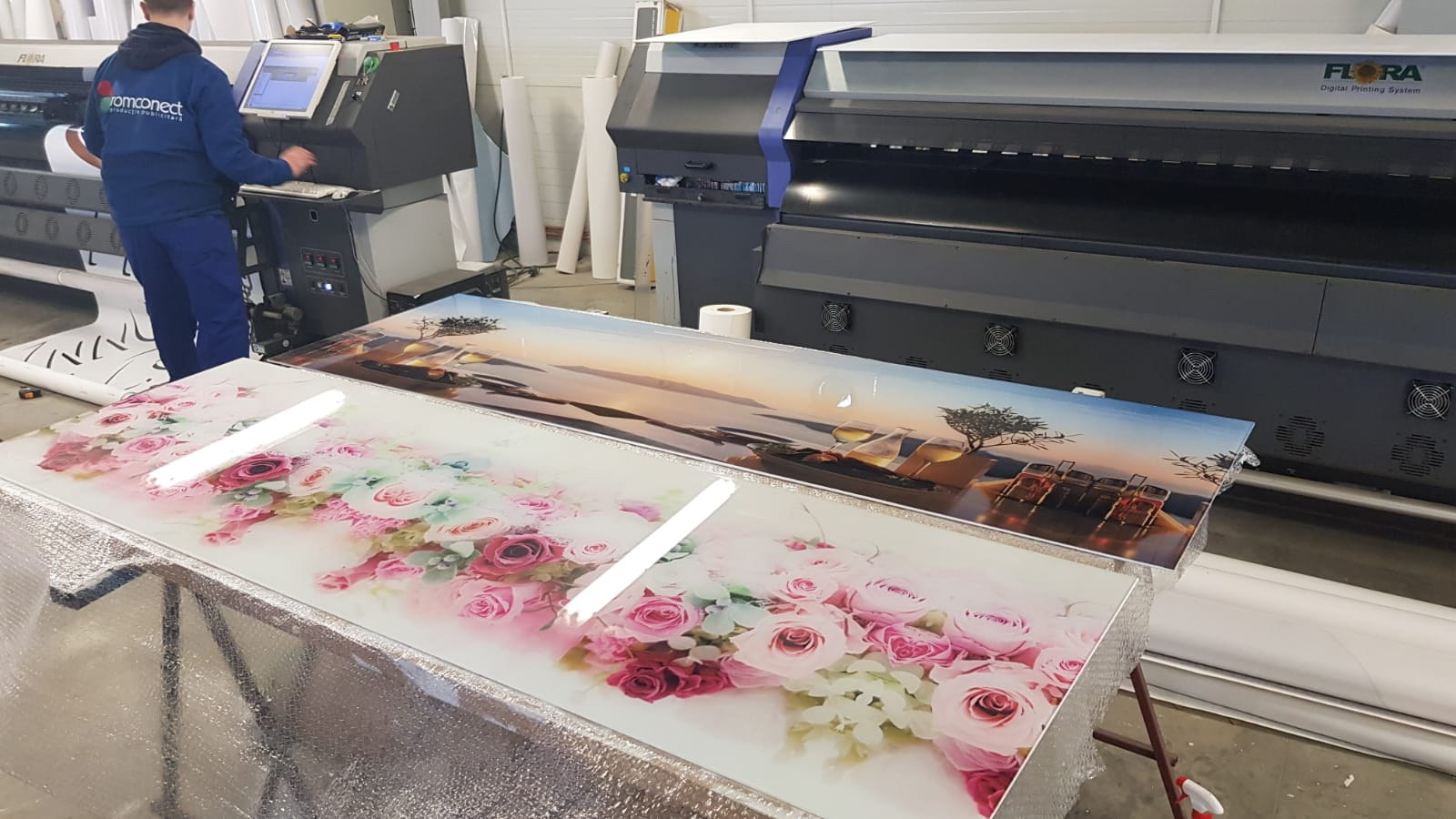 PLEXIGLAS Print UV Imprimare UV pe material rigid sau in rola
