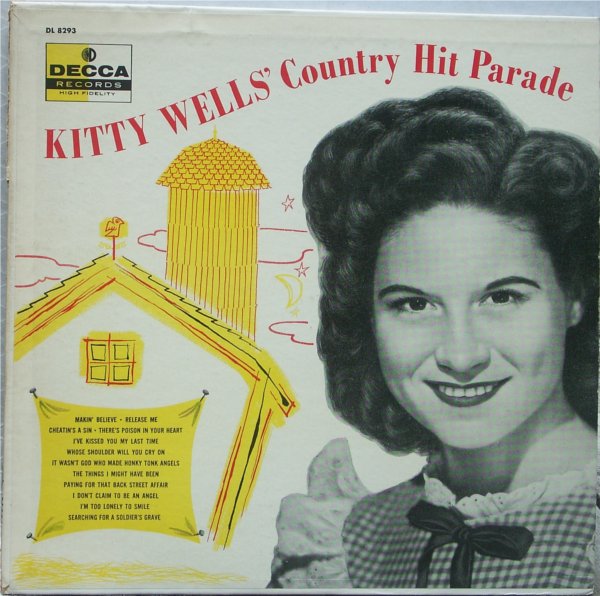 Kitty Wells Vinyl Record Albums