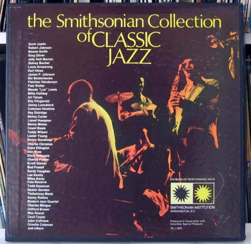 Smithsonian Collection Of Classic Jazz Vinyl Record Albums