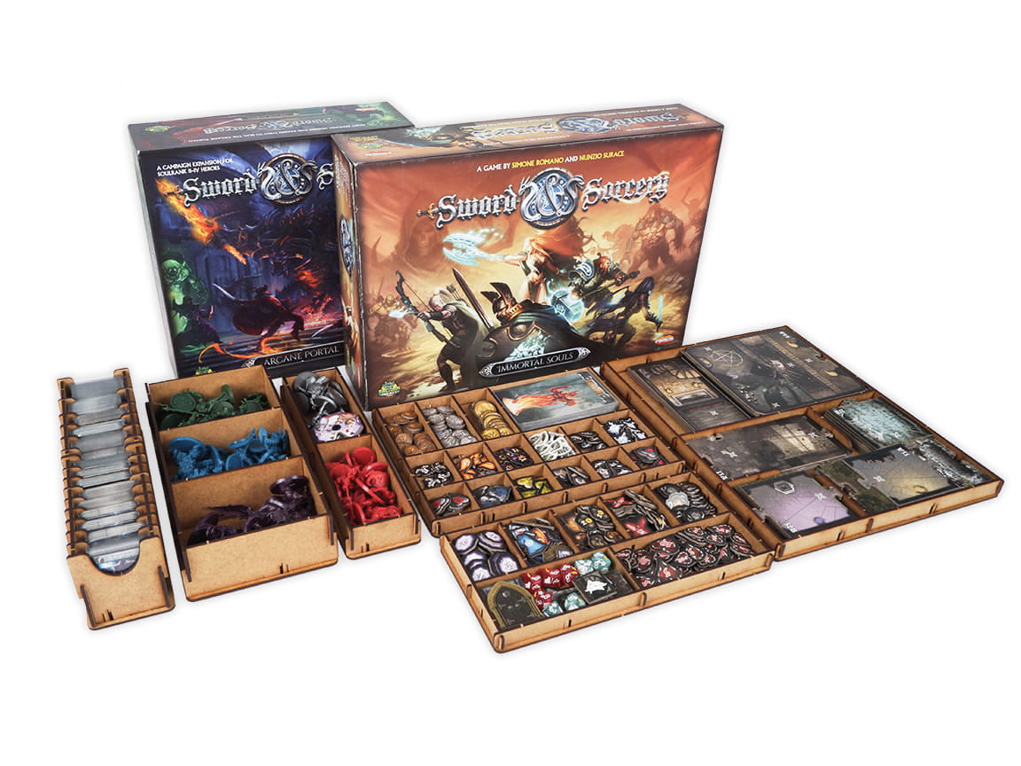 Board Game Box Inserts / Folded Space Founders Of Gloomhaven Board Game