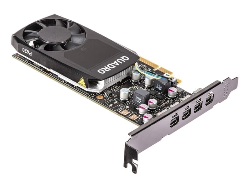 Dell NVIDIA Quadro P620 2 GB 4 mDP Full Height (Precision