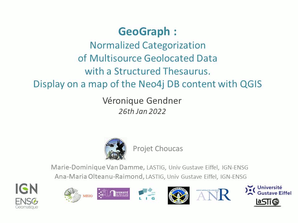 GeoGraph Normalized Categorization of Multisource Geolocated Data at etissage GeoGraph Normalized Categorization of Multisource Geolocated Data at etissage