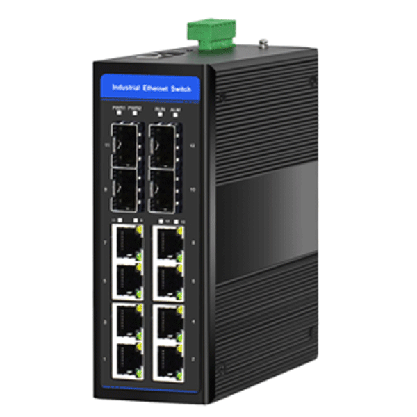 8GE+4GE SFP Gigabit Industrial Managed Switch