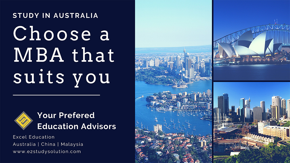 Study and Work in Australia Top MBAs in Australia 2018 Excel