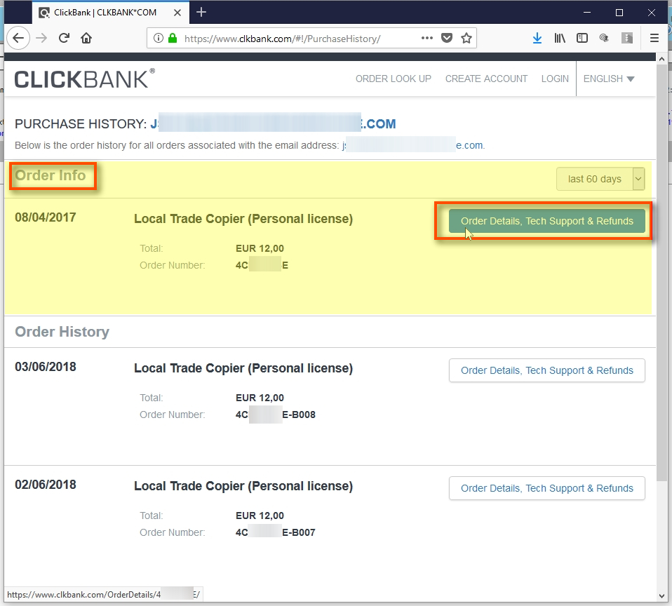 How to change payment details on ClickBank