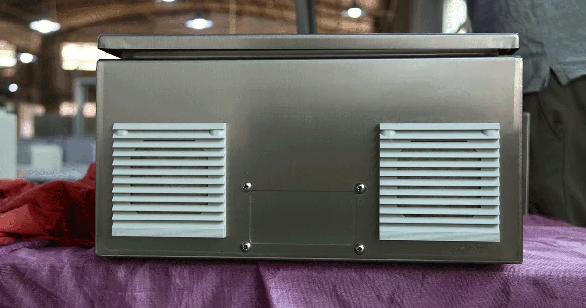 Case StudyStainless Steel Control Box EAbel