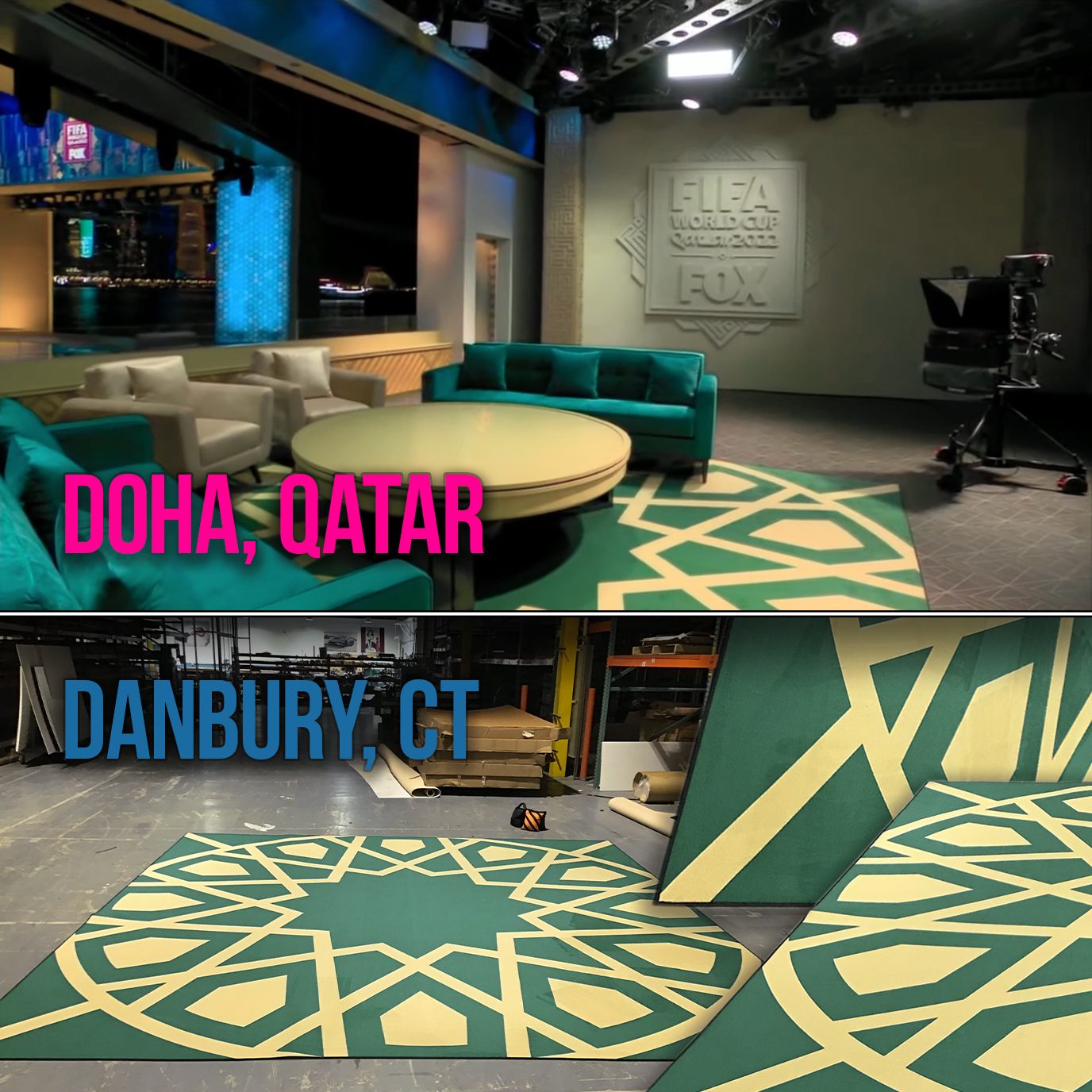 World Cup Carpets in Qatar Enhance a Colour