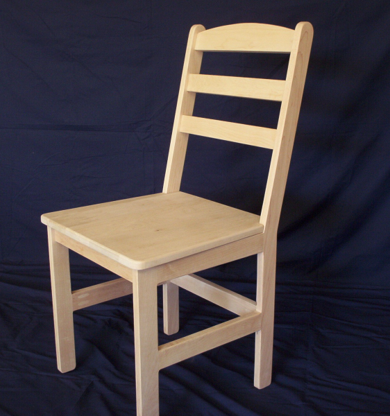 Solid Maple Dining Chair Eagle