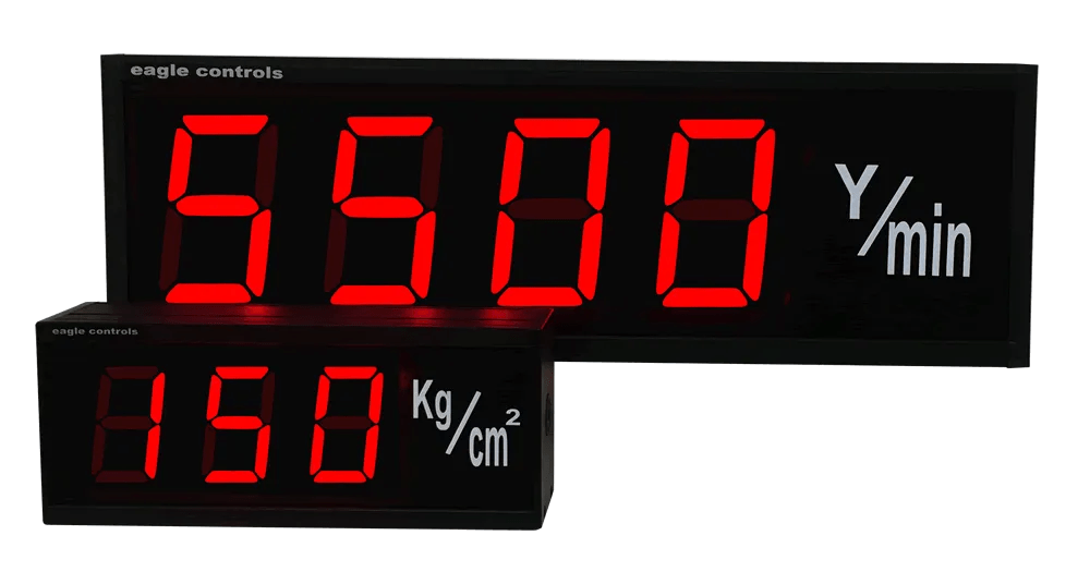 Large Digital LED Counters And Rate Displays Up Or Down Counting Speed