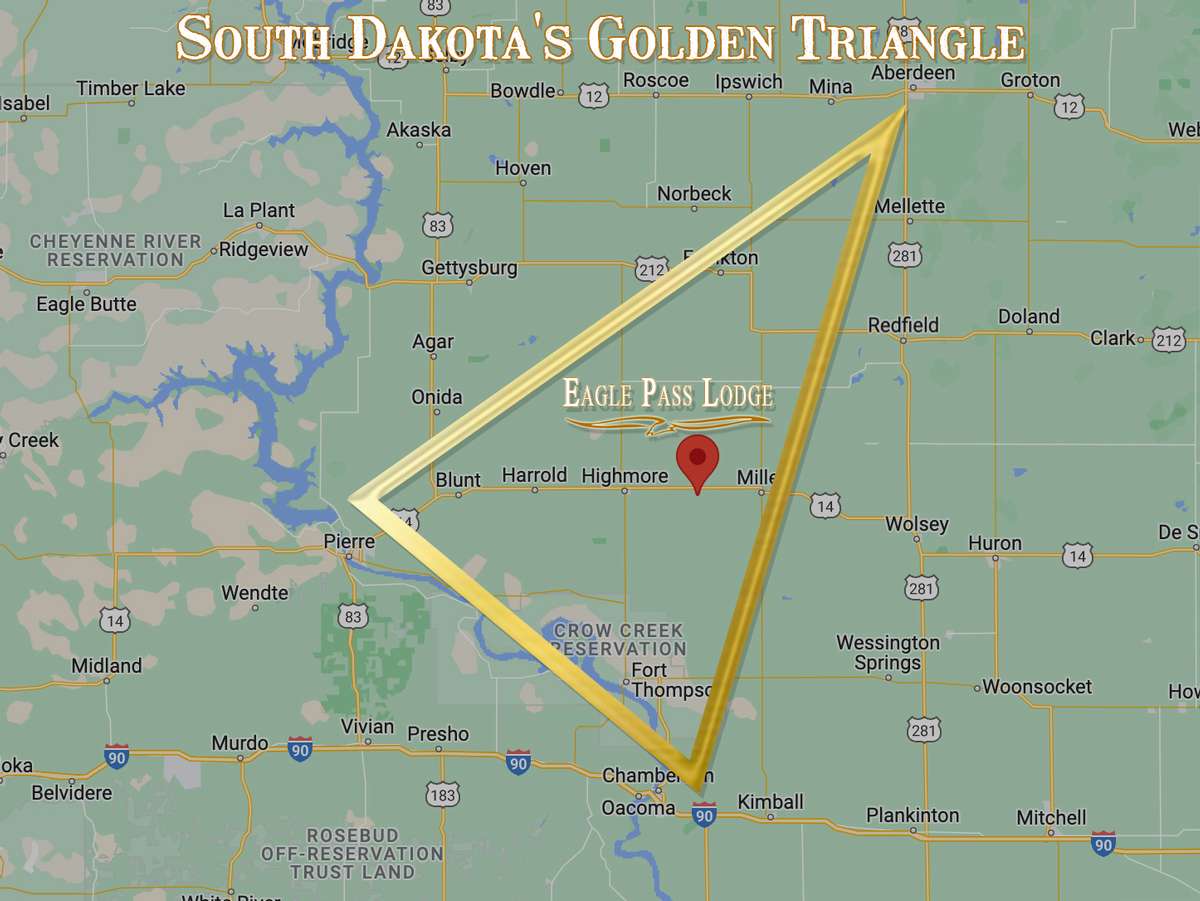 Golden Triangle South Dakota Located Between Pierre & Huron South Dakota