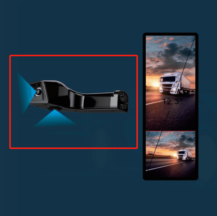 12.3inch HD Digital Rear View Mirror Application solution