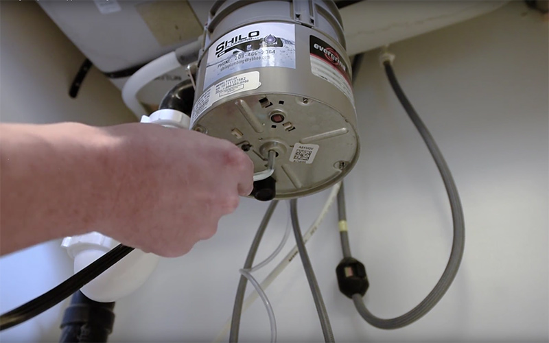 Fixing a Jammed Garbage Disposal