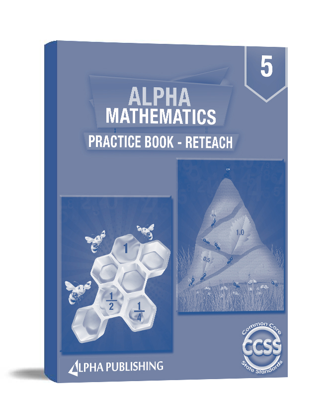 Alpha Matematics Grade 5 Reteach Practice Book