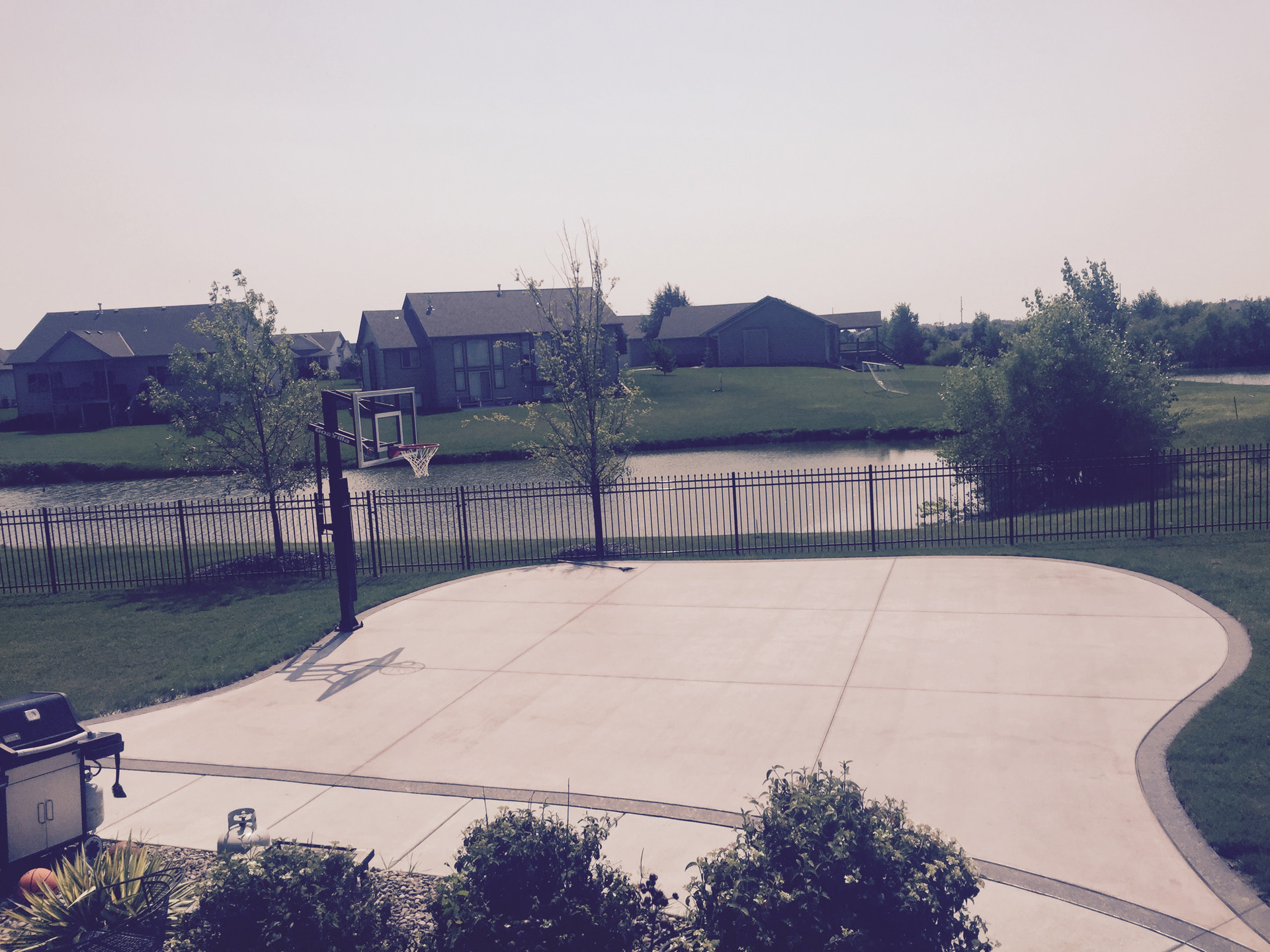 Concrete Basketball Courts E & J Concrete and Dirt Work