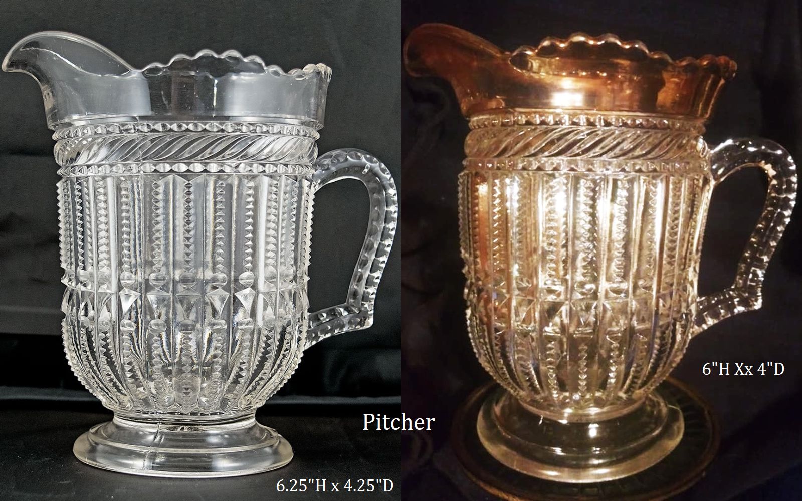 EAPGS Pattern Index TARENTUM GLASS CO. No. 1644 (OMN)