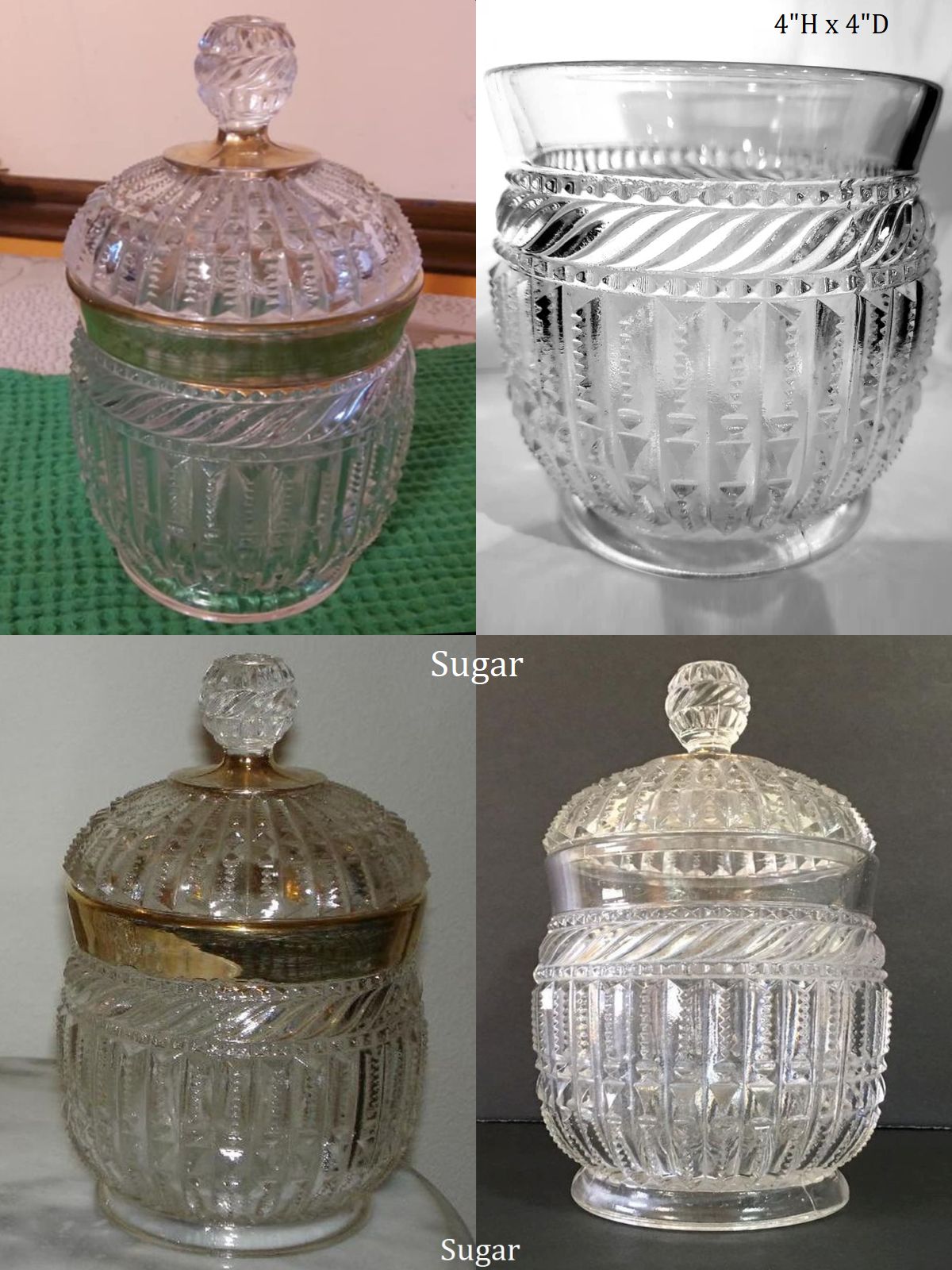 EAPGS Pattern Index TARENTUM GLASS CO. No. 1644 (OMN)