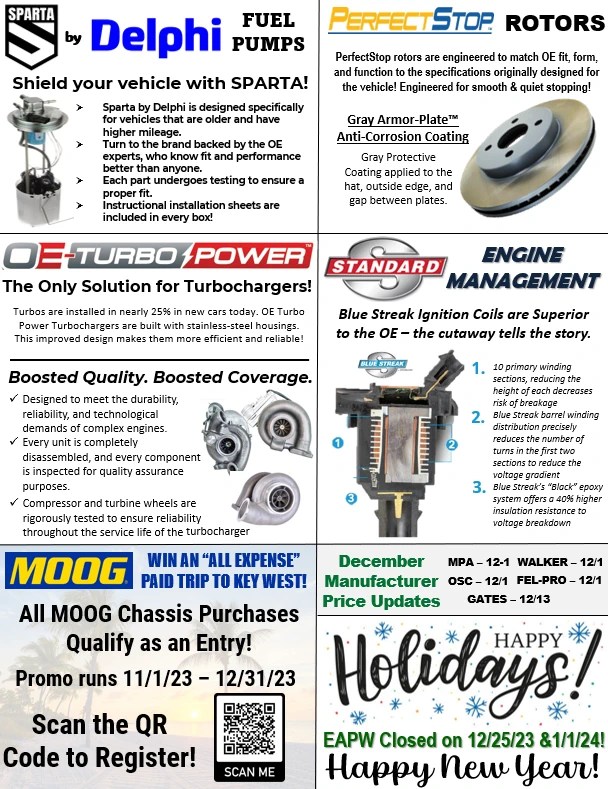 MONTHLY SALES FLYER