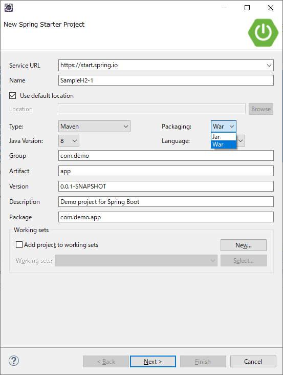 Spring Boot（Maven Project）でビルド時にwar/jarファイルを自動で生成する方法 ITエンジニアの定時退社Tips