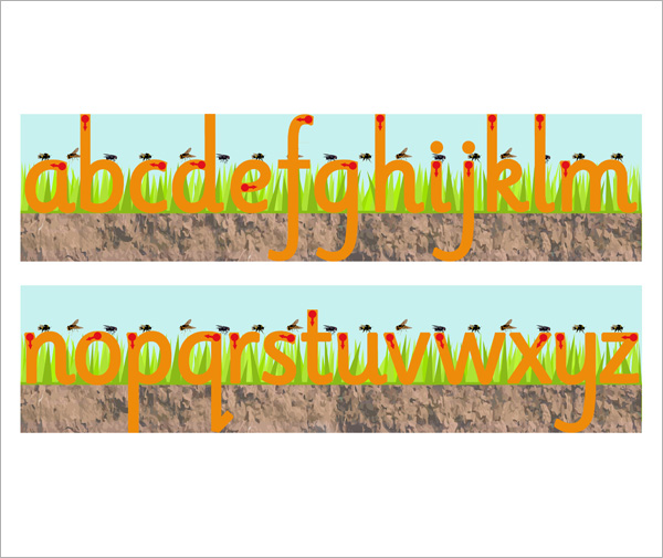 Early Learning Resources Lowercase Letter Formation 1