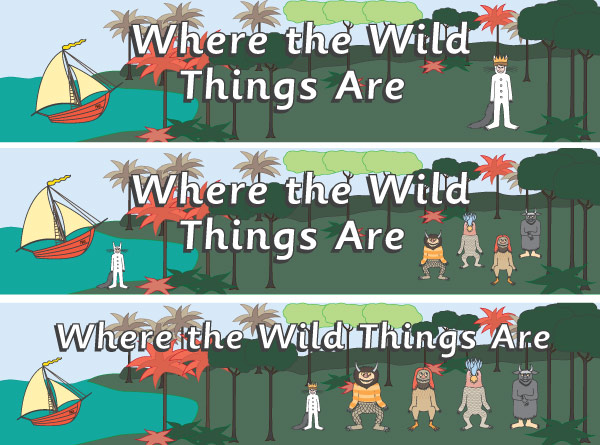 ‘Where The Wild Things Are’ Display Banners / Posters Free Early