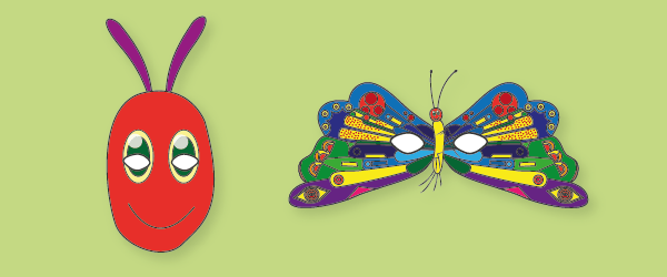 Early Learning Resources The Very Hungry Caterpillar RolePlay Masks