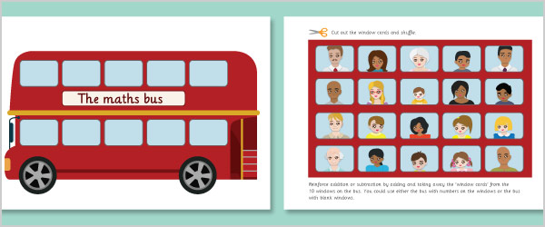 Maths Bus Activity Free Early Years & Primary Teaching Resources