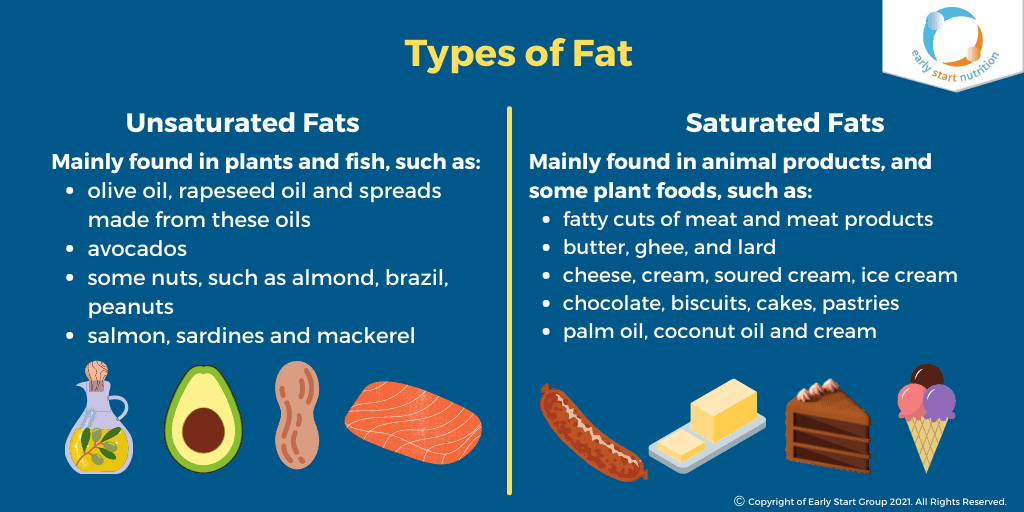 What Types of Fat are Best? Early Start Group