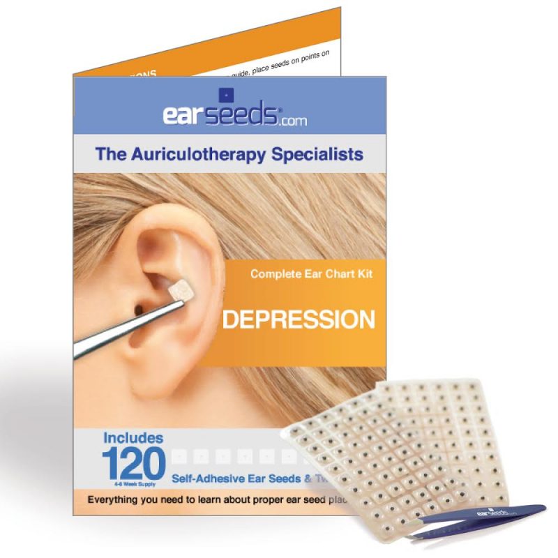 Depression Ear Seed Kit EarSeeds Acupressure Products and Education