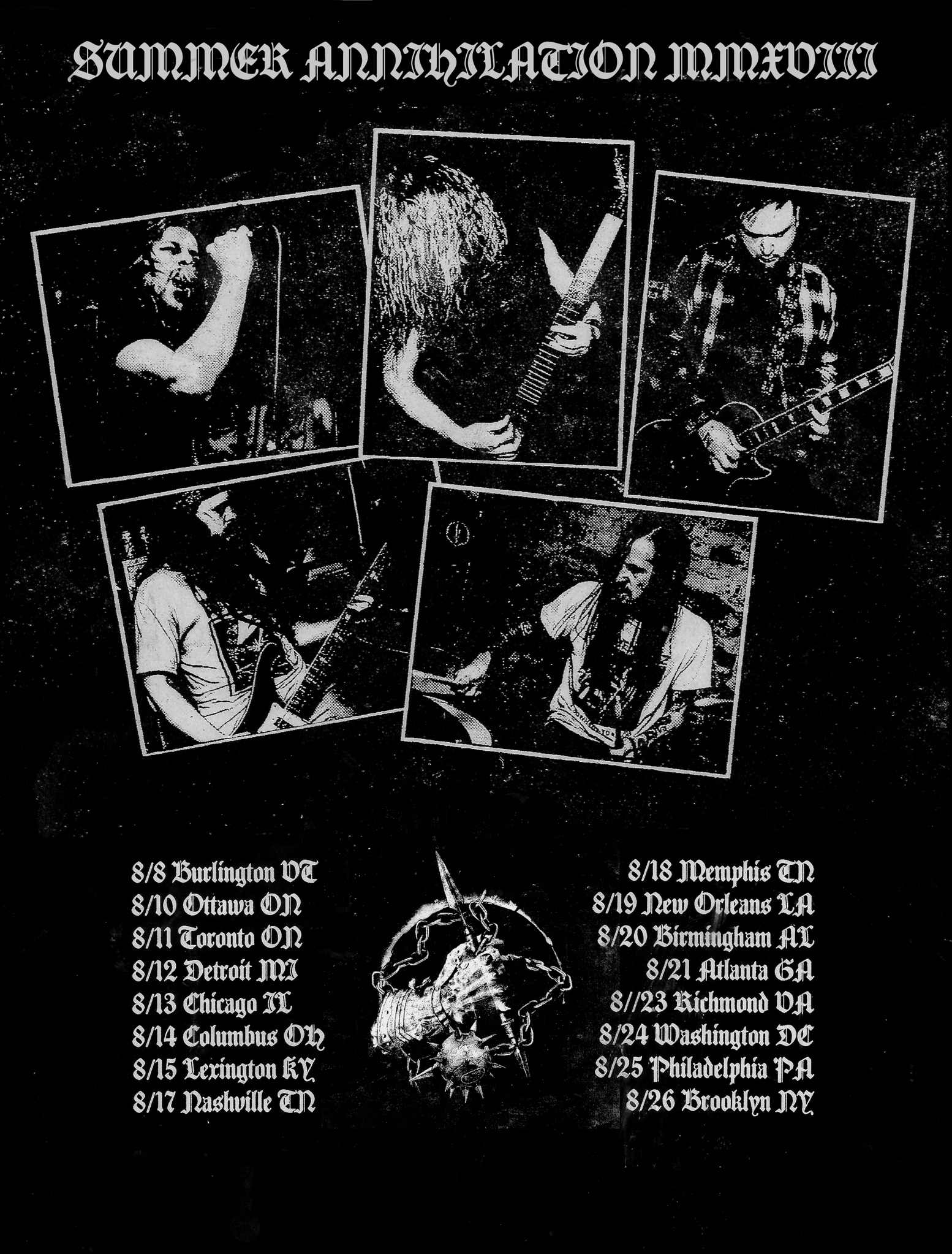 HIGH COMMAND Massachusetts Crossover Crew Begins Summer Annihilation MMXVIII Eastern US/Canada