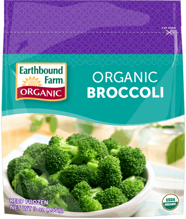 Frozen Organic Broccoli Earthbound Farm Organic Since 1984