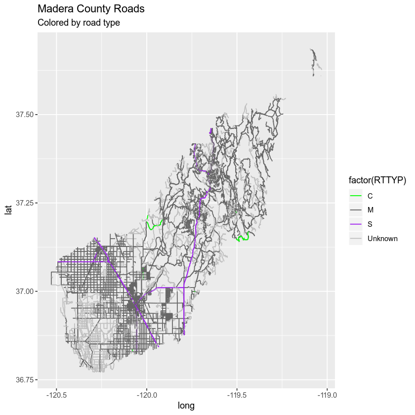 Maps in R R Maps Tutorial Using Ggplot Earth Data Science Earth Lab