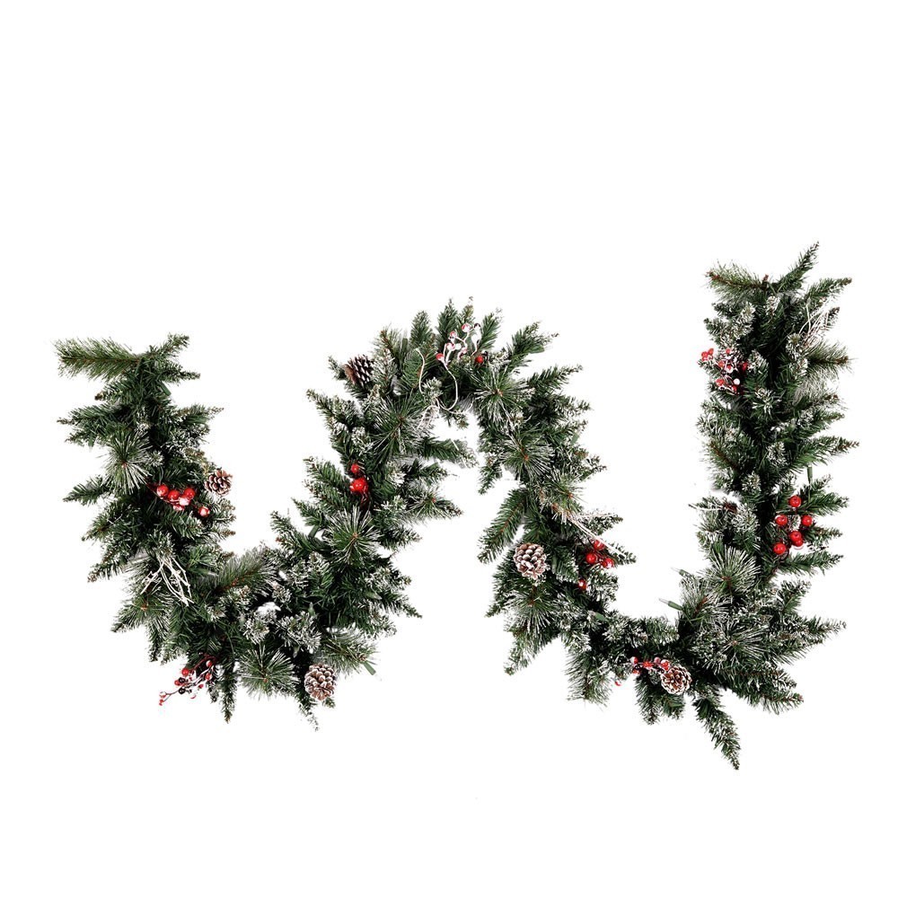 Earthflora > Christmas Garlands With/ Without Lights > 9 feet x 12