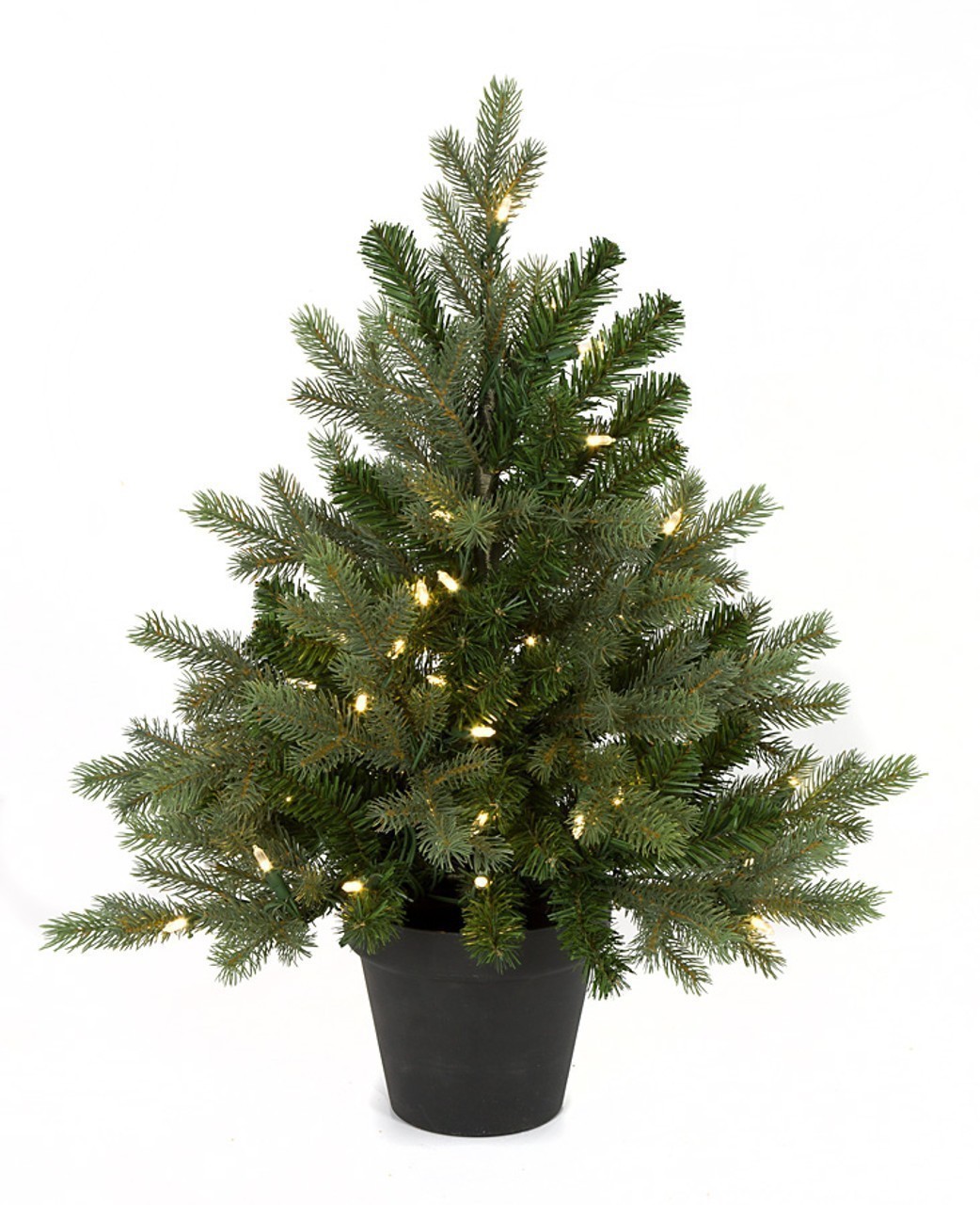 Earthflora > Pvc Pine Topiaries with or without lights > 24 INCH