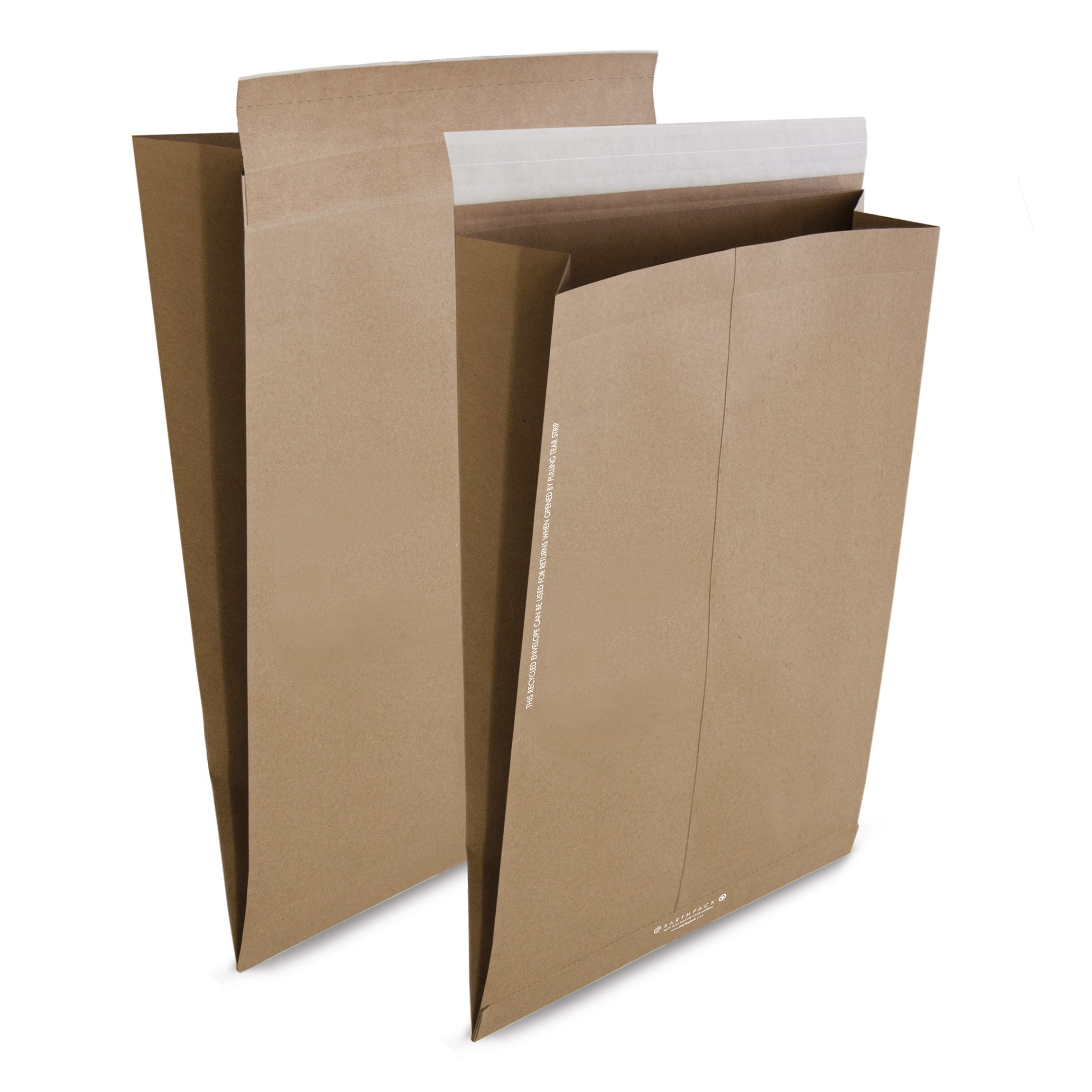 Recycled Stock Kraft Mailers Earthpack